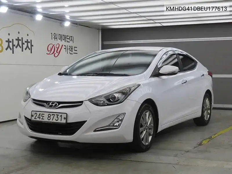HYUNDAI ELANTRA 2014, VIN KMHDG41DBEU177613