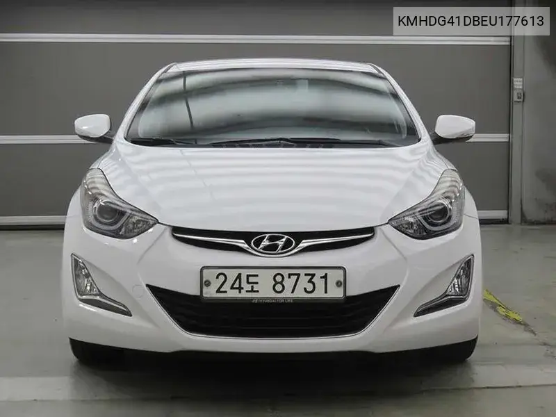 2014 HYUNDAI ELANTRA VIN KMHDG41DBEU177613 — фото 2