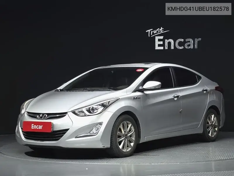 HYUNDAI ELANTRA 2014, VIN KMHDG41UBEU182578