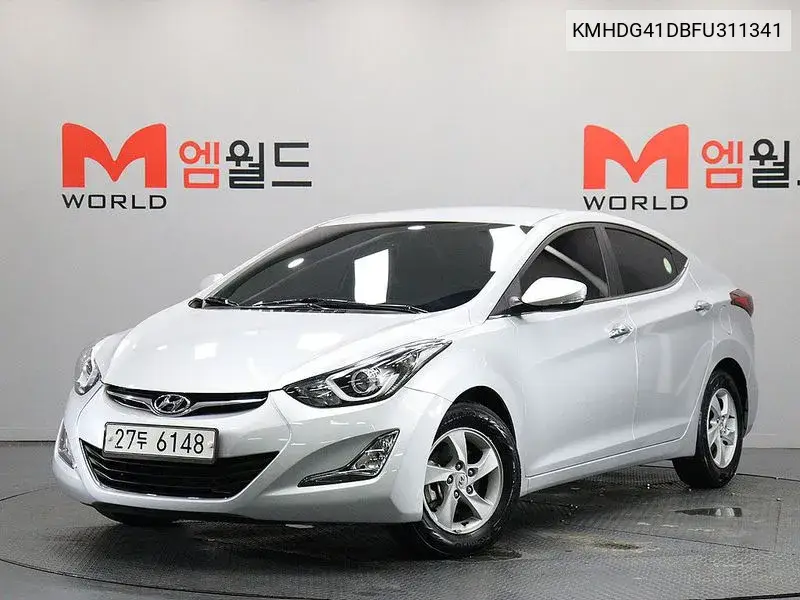 HYUNDAI ELANTRA 2014, VIN KMHDG41DBFU311341