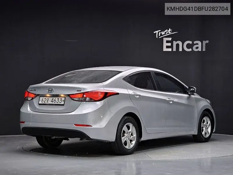 2014 HYUNDAI ELANTRA VIN KMHDG41DBFU282704 — фото 2