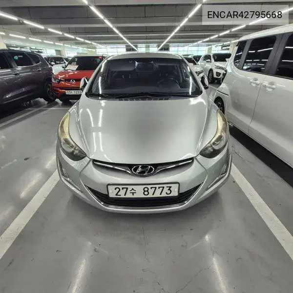 HYUNDAI ELANTRA 2014, VIN N/A