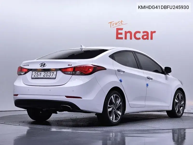 2014 HYUNDAI ELANTRA VIN KMHDG41DBFU245930 — фото 2