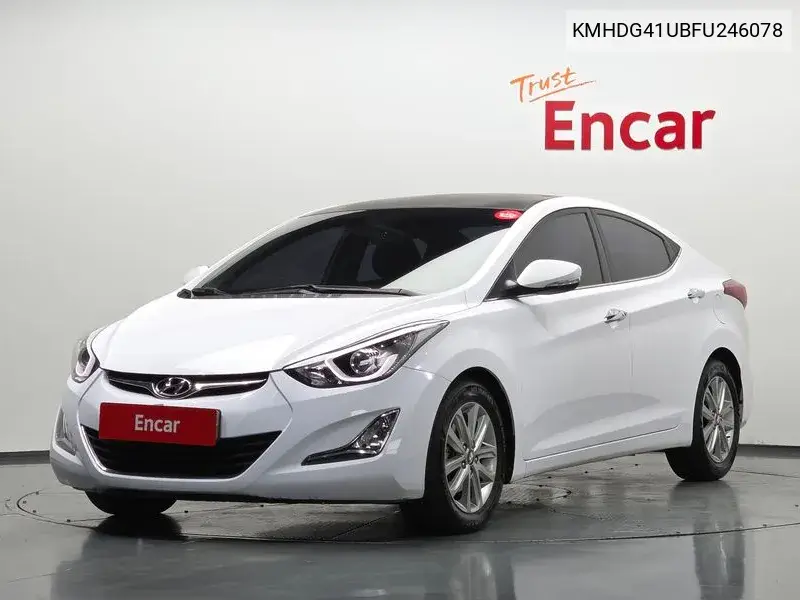 HYUNDAI ELANTRA 2014, VIN KMHDG41UBFU246078