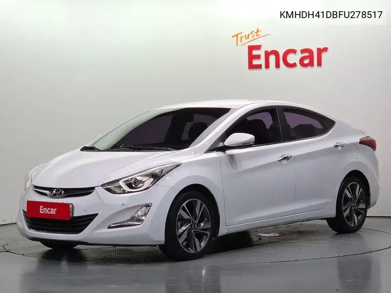 HYUNDAI ELANTRA 2014, VIN KMHDH41DBFU278517