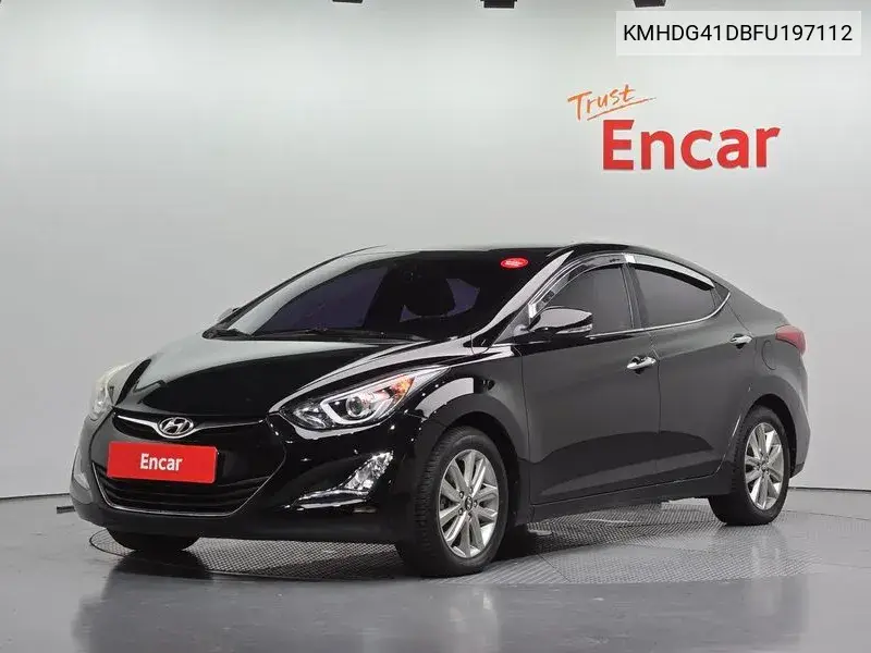 HYUNDAI ELANTRA 2014, VIN KMHDG41DBFU197112