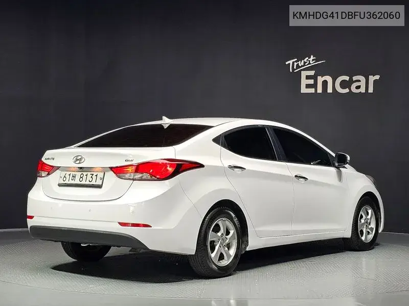 2014 HYUNDAI ELANTRA VIN KMHDG41DBFU362060 — фото 2