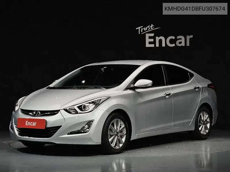 HYUNDAI ELANTRA 2014, VIN KMHDG41DBFU307674