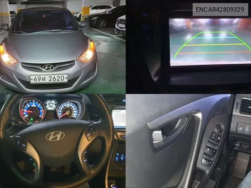 HYUNDAI ELANTRA 2014, VIN N/A