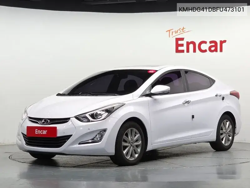 HYUNDAI ELANTRA 2015, VIN KMHDG41DBFU473101