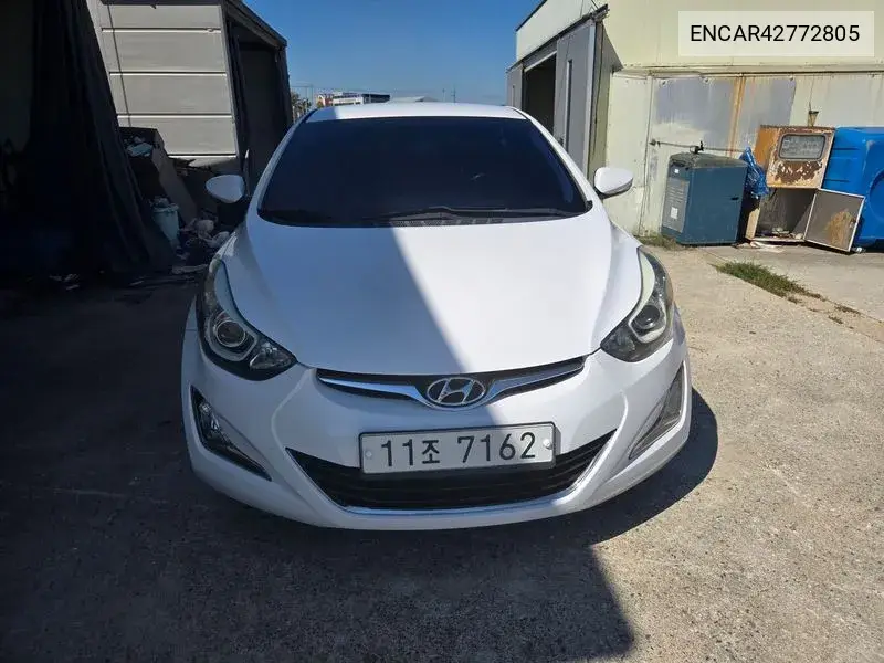 HYUNDAI ELANTRA 2015, VIN N/A