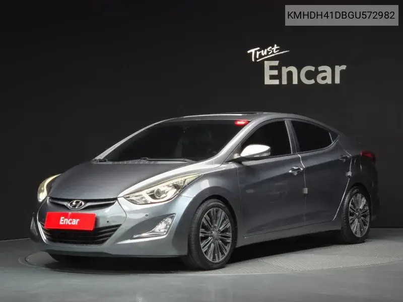 HYUNDAI ELANTRA 2015, VIN KMHDH41DBGU572982