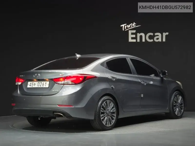 2015 HYUNDAI ELANTRA VIN KMHDH41DBGU572982 — фото 2
