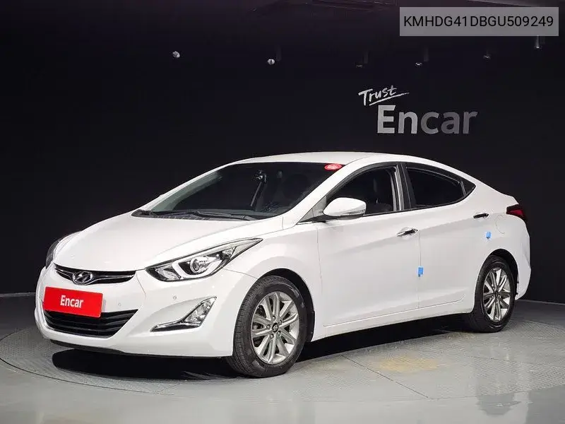 HYUNDAI ELANTRA 2015, VIN KMHDG41DBGU509249