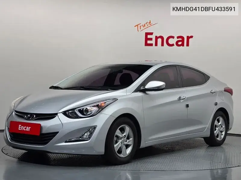 HYUNDAI ELANTRA 2015, VIN KMHDG41DBFU433591