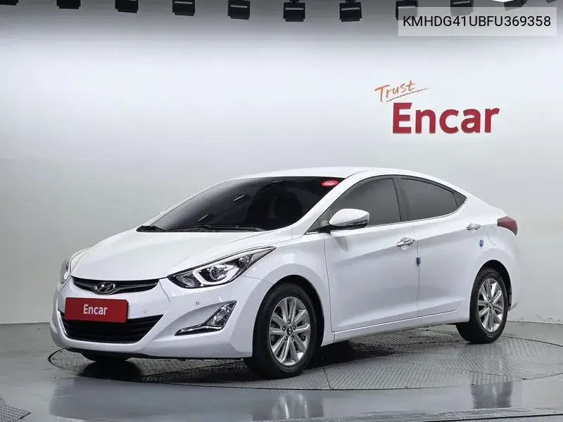 HYUNDAI ELANTRA 2015, VIN KMHDG41UBFU369358
