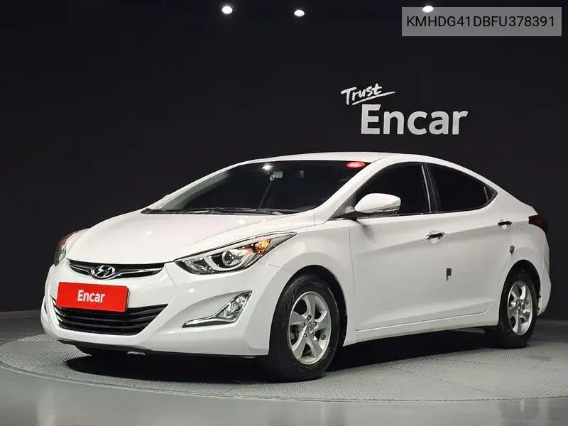 HYUNDAI ELANTRA 2015, VIN KMHDG41DBFU378391