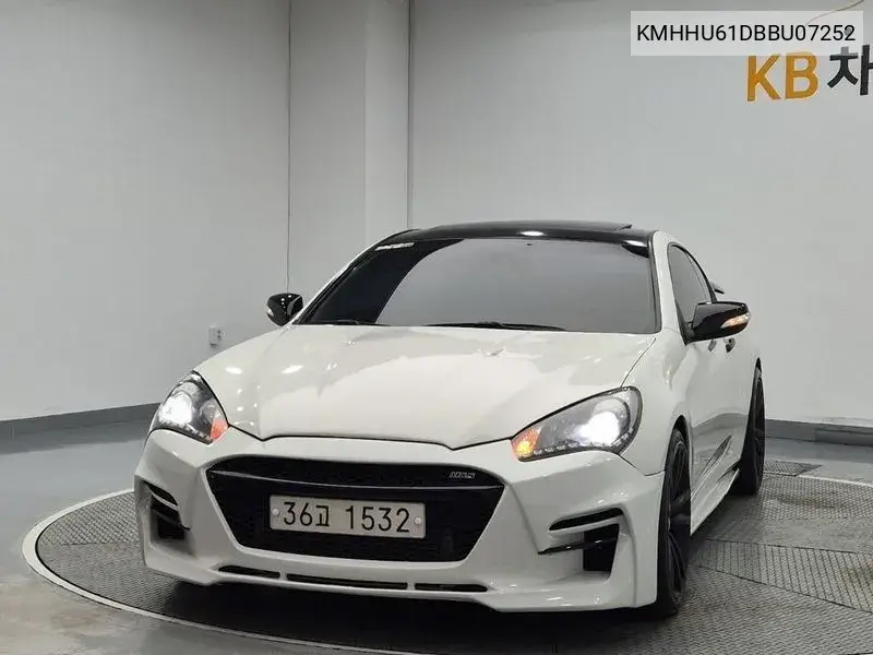 HYUNDAI GENESIS COUPE 2011, VIN KMHHU61DBBU07252