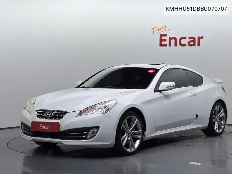 HYUNDAI GENESIS COUPE 2011, VIN KMHHU61DBBU070707