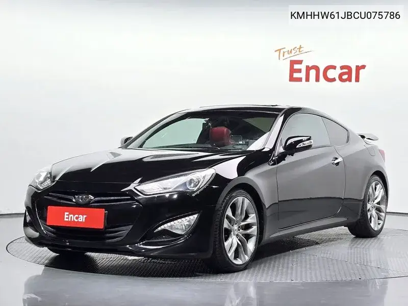 HYUNDAI GENESIS COUPE 2012, VIN KMHHW61JBCU075786