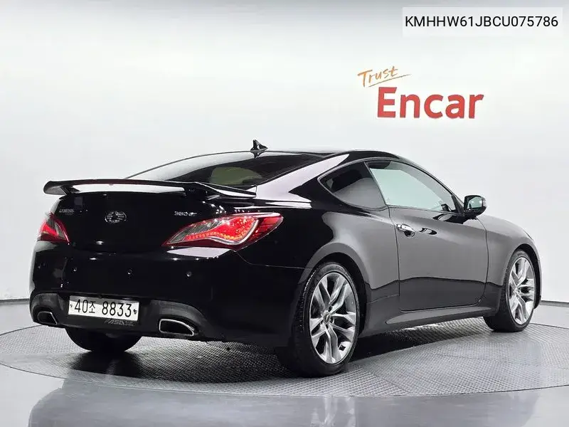 2012 HYUNDAI GENESIS COUPE VIN KMHHW61JBCU075786 — фото 2