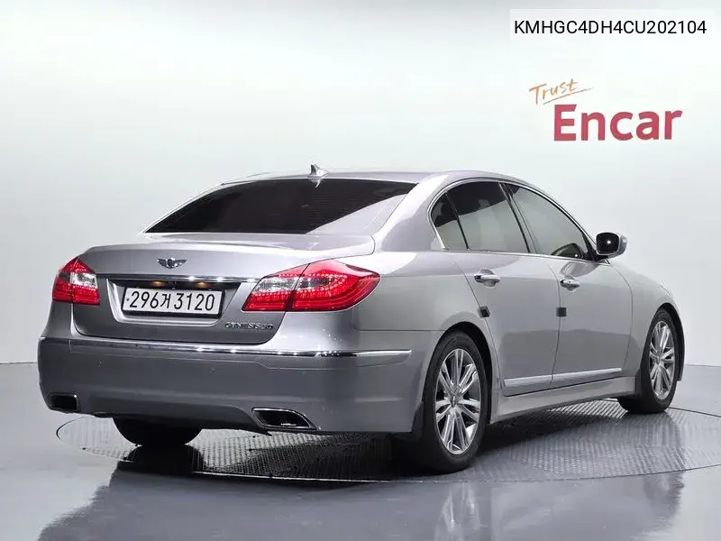 2012 HYUNDAI GENESIS VIN KMHGC4DH4CU202104 — фото 2