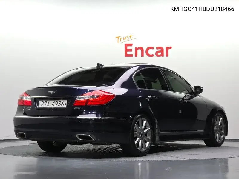 2012 HYUNDAI GENESIS VIN KMHGC41HBDU218466 — фото 2
