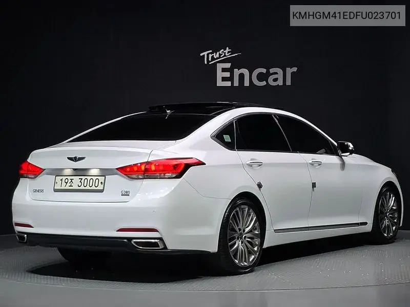 2014 HYUNDAI GENESIS VIN KMHGM41EDFU023701 — фото 2