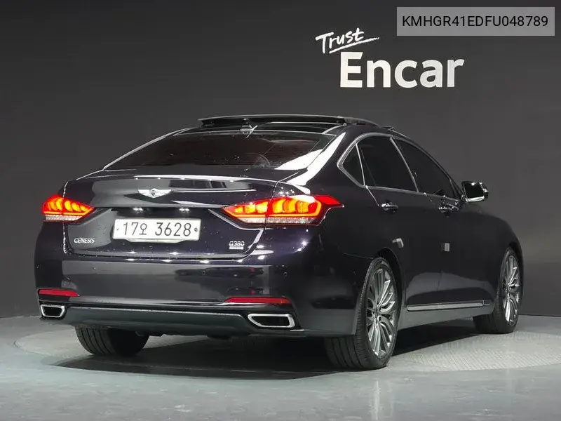 2014 HYUNDAI GENESIS VIN KMHGR41EDFU048789 — фото 2