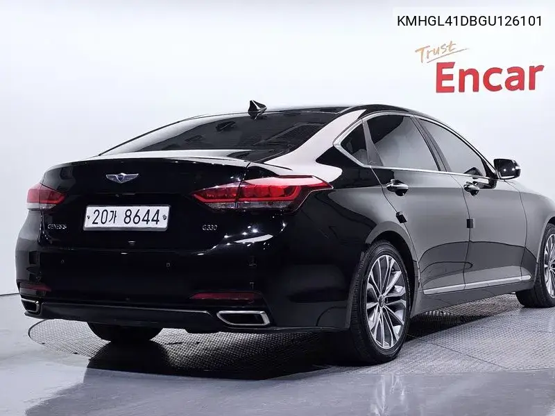 2015 HYUNDAI GENESIS VIN KMHGL41DBGU126101 — фото 2