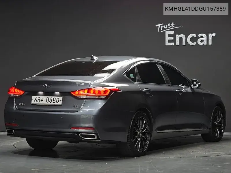 2016 HYUNDAI GENESIS VIN KMHGL41DDGU157389 — фото 2
