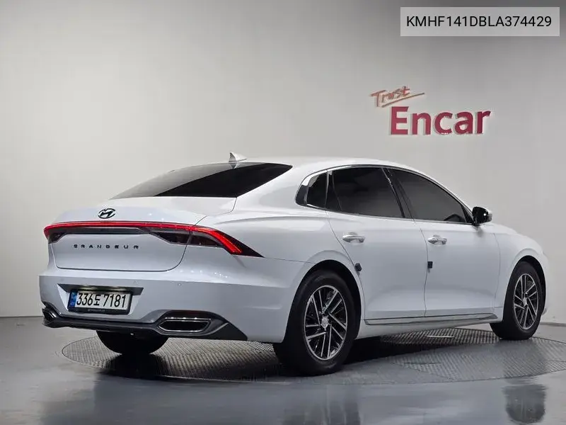 2020 HYUNDAI GRANDEUR VIN KMHF141DBLA374429 — фото 2