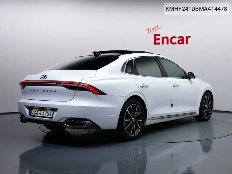 2020 HYUNDAI GRANDEUR VIN KMHF241DBMA414478 — фото 2