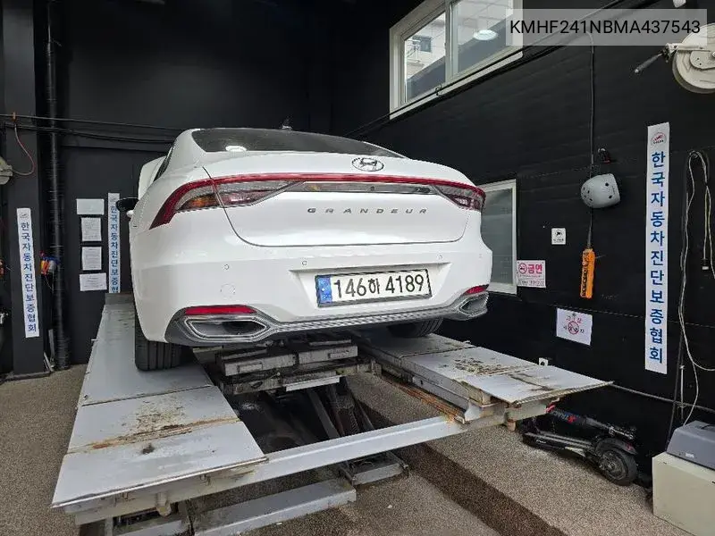 HYUNDAI GRANDEUR 2021, VIN KMHF241NBMA437543