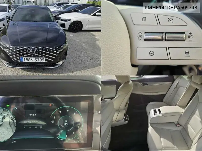 HYUNDAI GRANDEUR 2022, VIN KMHF141DBPA509748