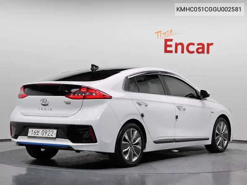 2016 HYUNDAI IONIQ VIN KMHC051CGGU002581 — фото 2