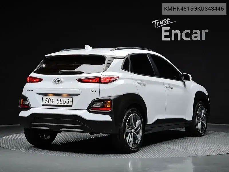 HYUNDAI KONA 2019, VIN KMHK4815GKU343445