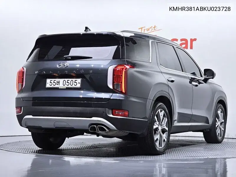 2019 HYUNDAI PALISADE VIN KMHR381ABKU023728 — фото 2