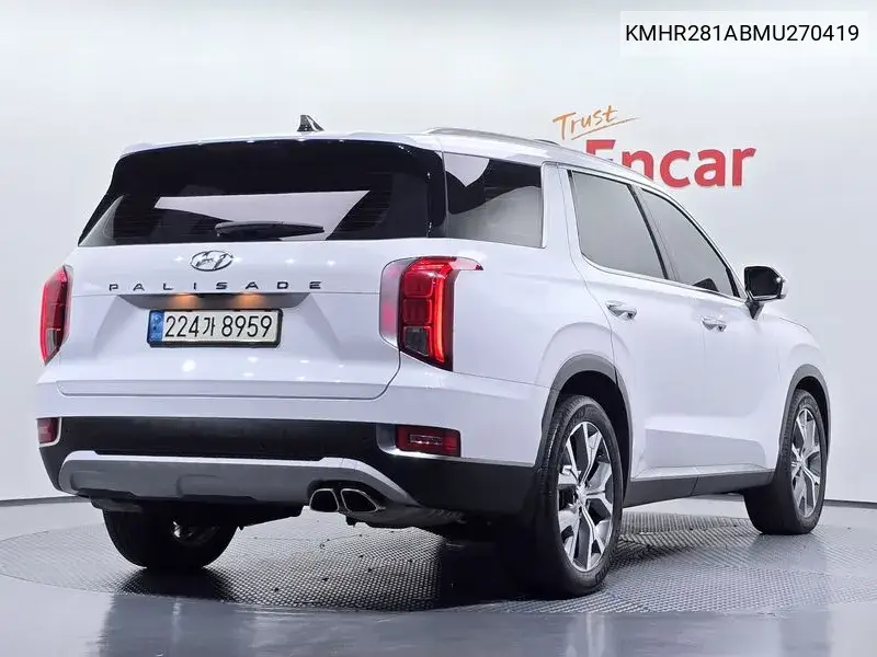 2021 HYUNDAI PALISADE VIN KMHR281ABMU270419 — фото 2