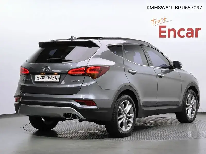 2015 HYUNDAI SANTA FE VIN KMHSW81UBGU587097 — фото 2
