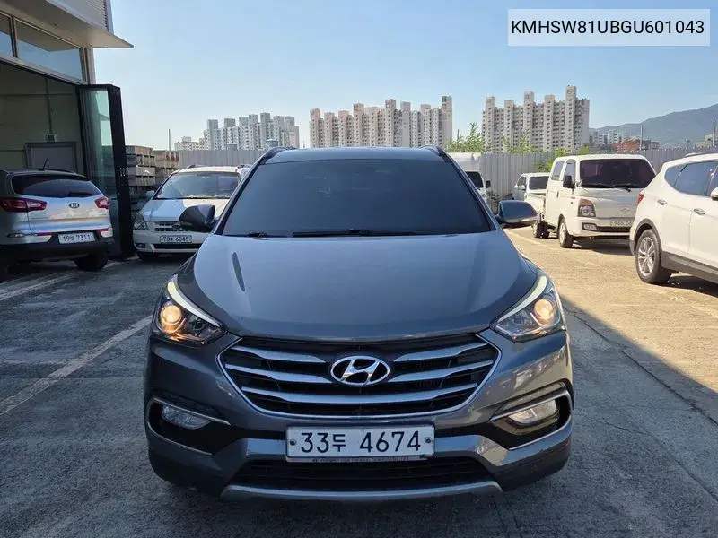 HYUNDAI SANTA FE 2015, VIN KMHSW81UBGU601043