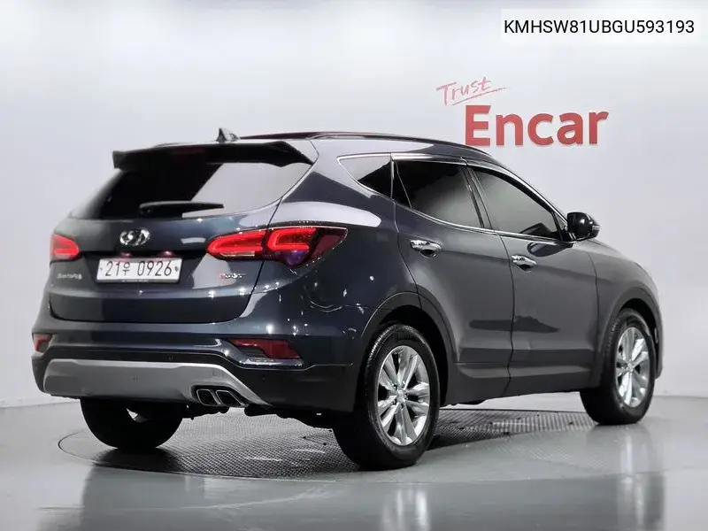 2015 HYUNDAI SANTA FE VIN KMHSW81UBGU593193 — фото 2