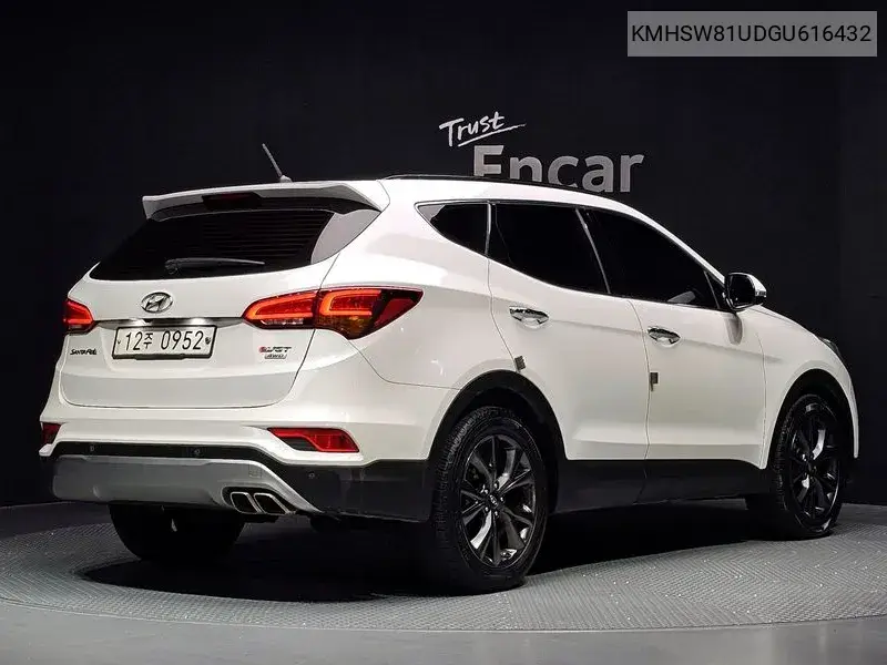 2015 HYUNDAI SANTA FE VIN KMHSW81UDGU616432 — фото 2