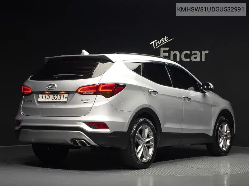 2015 HYUNDAI SANTA FE VIN KMHSW81UDGU532991 — фото 2
