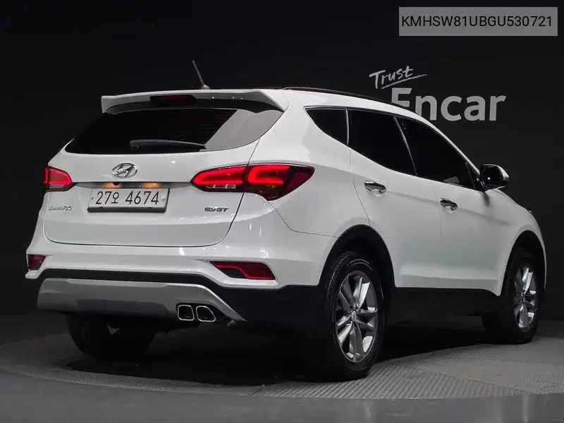 2015 HYUNDAI SANTA FE VIN KMHSW81UBGU530721 — фото 2