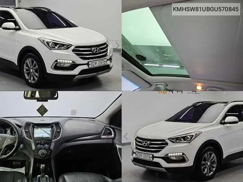 HYUNDAI SANTA FE 2015, VIN KMHSW81UBGU570845