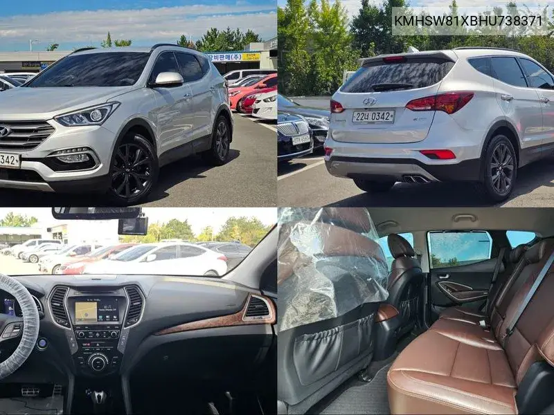 HYUNDAI SANTA FE 2016, VIN KMHSW81XBHU738371