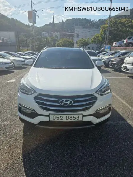 HYUNDAI SANTA FE 2016, VIN KMHSW81UBGU665049