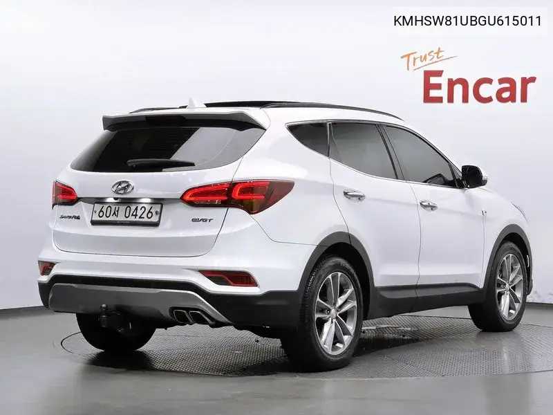 2016 HYUNDAI SANTA FE VIN KMHSW81UBGU615011 — фото 2