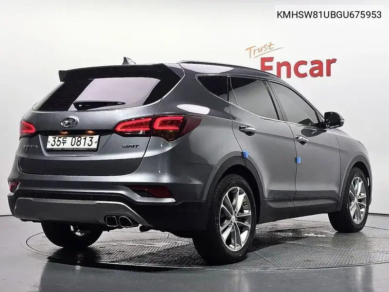 2016 HYUNDAI SANTA FE VIN KMHSW81UBGU675953 — фото 2